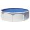 Piscina desmontable GRE Fidji Ø4,80 m Acero blanc, filtration sable 4 m³/h