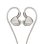 Auriculares Fiio Fx17 In-ear 13 Drivers Tribrid Titanium com cabo destacável