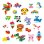 Kit de mosaico Aquabeads Expert Carry Case 1400 cuentas multicolor