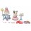 Sylvanian Families Set Chá Aniversário Rapariga Gato Bicolor 25 Acessórios