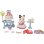 Sylvanian Families Set Chá Aniversário Rapariga Gato Bicolor 25 Acessórios