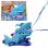 Wassersprinkler Nerf Super Soaker Hop & Chomp Hai, 2 rotierende Düsen, beweglicher Kiefer, Schlauchanschluss, Außen-Spielzeug