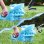 Wassersprinkler Nerf Super Soaker Hop & Chomp Hai, 2 rotierende Düsen, beweglicher Kiefer, Schlauchanschluss, Außen-Spielzeug
