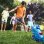 Wassersprinkler Nerf Super Soaker Hop & Chomp Hai, 2 rotierende Düsen, beweglicher Kiefer, Schlauchanschluss, Außen-Spielzeug