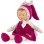 Peluche d'attachement Corolle Mon Doudou Miss Rose Grenadine 25 cm
