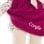 Peluche d'attachement Corolle Mon Doudou Miss Rose Grenadine 25 cm