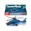 Elicottero giocattolo Dickie Toys Airbus H160 Gendarmerie 1/24 con rotore mobile, senza batterie