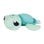Peluche Tartaruga Jemini Luminou 25 cm Fotoluminescente Blu