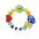 Infantino Best Friend Forever Beißring Multicolor 316790 Silicone