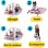 Alfombra Musical 4-en-1 Baby Einstein Kickin' Tunes Piano Magic Touch Para Bebés 0-36 Meses
