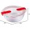 Placa Pyrex Cook & Heat Vidro Borossilicato Redonda 20cm 1.1L Tapa Hermética