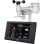 Estação meteorológica profissional Sencor SWS 9400 ecrã LCD cor 5,7" sensor 5-em-1
