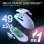 Ratón Redragon M916 PRO kabellos 3 Modi 26000 DPI weiß 5 Tasten