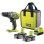 Taladro atornillador Ryobi R18DD3-215S 18V ONE+ 2 Velocidades Mandril 13 mm