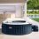 Jacuzzi Gonflable Intex PureSpa Blue Navy 28432NP 6 Places 2,16m