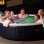 Jacuzzi Gonflable Intex PureSpa Blue Navy 28432NP 6 Places 2,16m