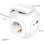 Multipresa LogiLink LPS283U 4 prese USB-A QC USB-C PD ricarica rapida