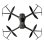 Drone AMEWI X4KPro 4 rotors 3840x2160 1500 mAh Gris