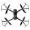 Drone AMEWI X4KPro 4 rotors 3840x2160 1500 mAh Gris
