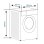 Máquina de Lavar Roupa Aspes AL9401AIDVX 9 Kg 1400rpm Classe A Inox Motor Inverter