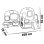 Asilo Pieghievole per Bambine Smoby Baby Care con 4 Zone e Accessori
