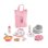 Conjunto Acessórios Corolle Rosa 11 Peças para Boneca 30 cm desde 18 meses