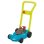 Ecoiffier Tondeuse Turbo Corta-Metas Jogo Imitação 18 Meses Roda Catraca 5 Velocidades