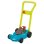 Ecoiffier Tondeuse Turbo Corta-Metas Jogo Imitação 18 Meses Roda Catraca 5 Velocidades