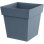 Vaso quadrato EDA Toscane 39x39x39 cm 38 L Bleu Jean polipropilene interno esterno