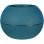 Blumenkasten Riviera Granit Boule blau 50 cm 18 l Doppelwand Granitoptik
