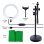 Kit Studio Video 2 in 1 Canal Toys LED Multicolore Treppiede 80 cm Schermo Verde XL