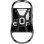 Maus Pulsar X2N Crazylight Mini Wireless Gaming 26000 DPI Schwarz Grip Tape