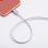 Câble USB-C Forcell 100W 1,2 m Charge Rapide Flexible Blanc