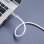 USB-C zu USB-C Kabel Forcell 60W 3A 1.2m Weiß
