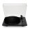 Platine Triangle Lunar 1 Noire Tractive par Courroie 33/45 RPM