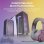 Auricular Turtle Beach Atlas 200 Lilac Mist con cable y transductores de 50 mm