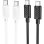 USB-C zu USB-C Kabel Hoco 60W 2m USB Power Delivery Weiß
