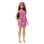 Barbie Fashionistas Curvy Puppe 298 mm Braunes Haar mit Violetten Streifen