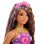 Barbie Fashionistas Curvy Puppe 298 mm Braunes Haar mit Violetten Streifen