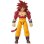 Figurina Bandai Dragon Ball Super Saiyan 4 Goku 17cm con Mani Interchangeabili