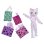 Barbie Cutie Reveal Puppe Lila Katze 10 Überraschungen