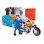 Bicicleta Acrobática Bandai Stuntman Stu Nitro Boost com Rampa e Figura