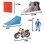 Bicicleta Acrobática Bandai Stuntman Stu Nitro Boost com Rampa e Figura