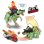 Juguete electrónico VTech Switch & Go Dinos Combo Spinops 2 en 1 con luces y sonidos