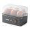 Cocedor de huevos Domo DO9283EK 400W 6 Huevos Negro