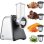 Grattugia elettrica ADE KA1802 200W con 4 inserti inox