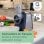 Grattugia elettrica ADE KA1802 200W con 4 inserti inox