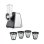 Grattugia elettrica ADE KA1802 200W con 4 inserti inox