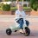Tricycle Évolutif 3-en-1 Smoby Be Fun Confort avec Manche Parental
