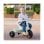 Tricycle Évolutif 3-en-1 Smoby Be Fun Confort avec Manche Parental